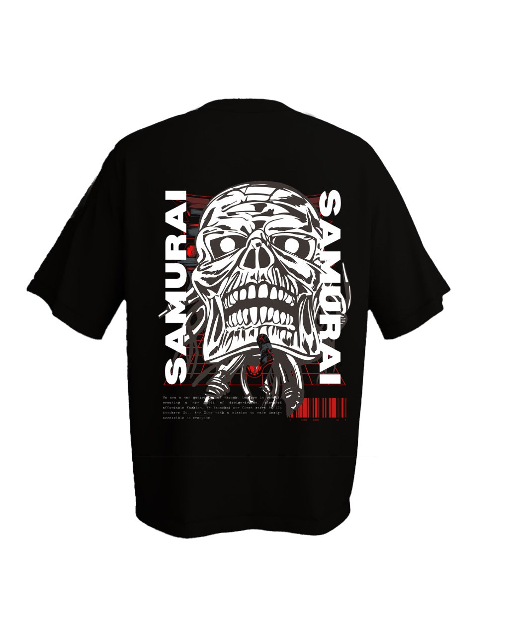 Samurai  Oversized T-shirt